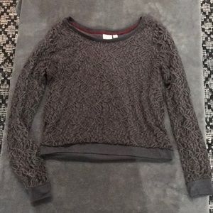 Cute mesh lace sweater!!